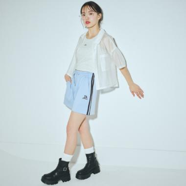 【LTXC】【接触冷感/ひんやり】【GOODPRICE】ラインショートパンツ