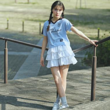 【LTXC】ティアードフリルスカート