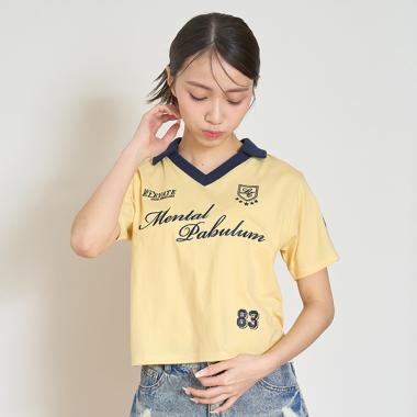 【LTXC】【吸水速乾/さらさら】スキッパーゲームT