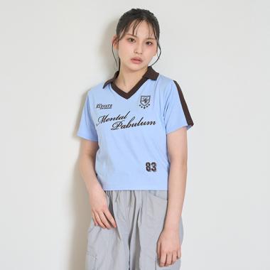 【LTXC】【吸水速乾/さらさら】スキッパーゲームT