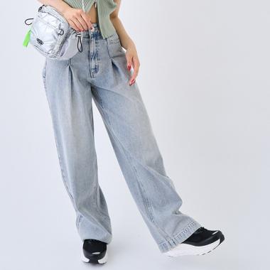 【LTXC】タックワイドデニムパンツ