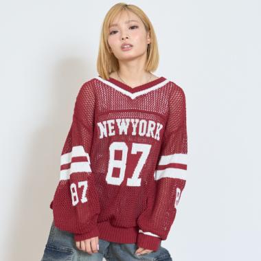 【LTXC】メッシュナンバーニットセット