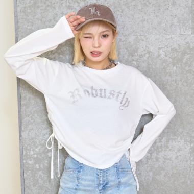 【LTXC/速乾】ラインストーンTシャツ