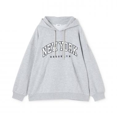 【秒かわトップス】【LTXC】カレッジルーズパーカー