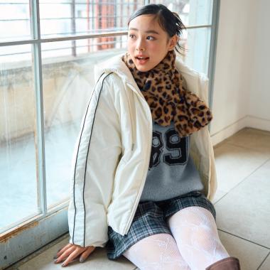 ライン裏キルトブルゾン