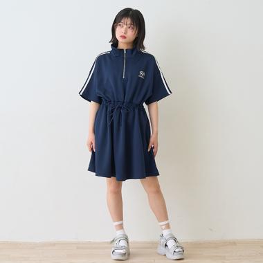 【LTXC】【接触冷感／ひんやり】トラックワンピース