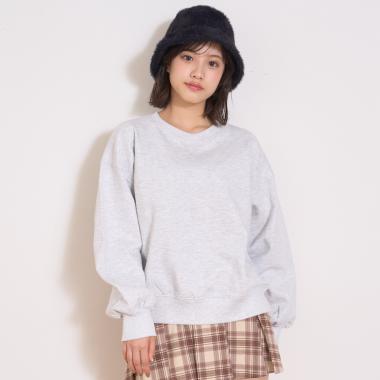 【裏起毛】綿100%トレーナー