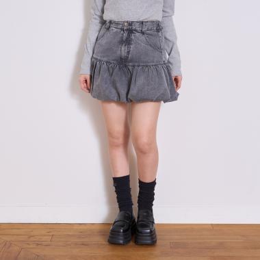 【LTXC】デニムバルーンスカート