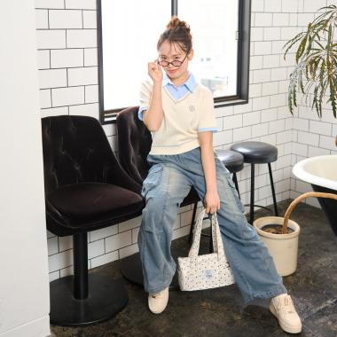 【LTXC/速乾/ストレッチ】デニムカーゴパンツ