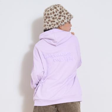 【秒かわトップス】【LTXC】ロゴ発泡パーカ