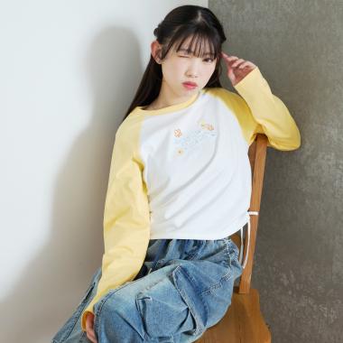 【LTXC/綿100%】アソートラグラン長袖T