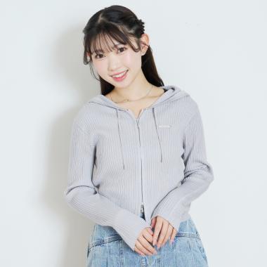 【LTXC】【アラエル】リブZIPパーカー