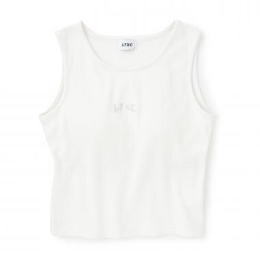 【LTXC/吸水速乾】カップつき柄アソートタンク