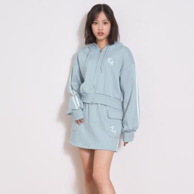 【LTXC/裏シャギー】ジップパーカーセットアップ