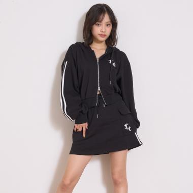 【LTXC/裏シャギー】ジップパーカーセットアップ