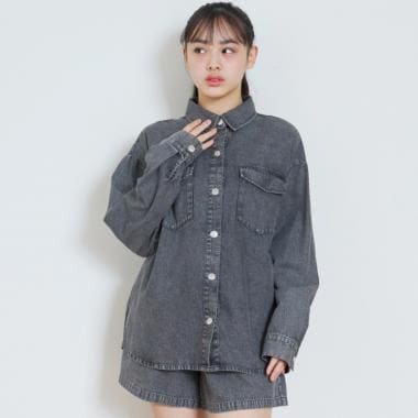 【LTXC】デニムシャツセットアップ