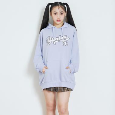 【LTXC/綿100%】ロゴパーカチュニックワンピ