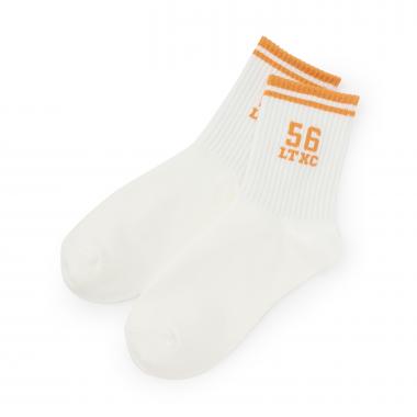 【LTXC】ナンバーラメクルーソックス