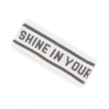 【LTXC】ジャガードロゴヘアバンド