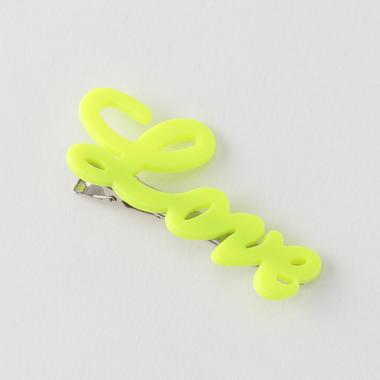 LOVEロゴヘアピン