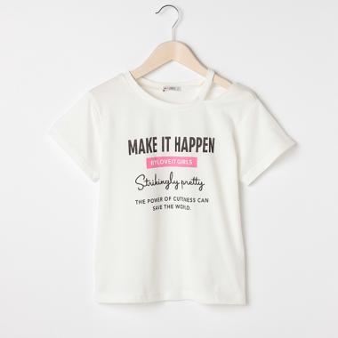 スリット入りTシャツ【PTPR】