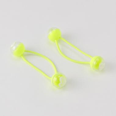 丸玉ヘアポニー2個セット