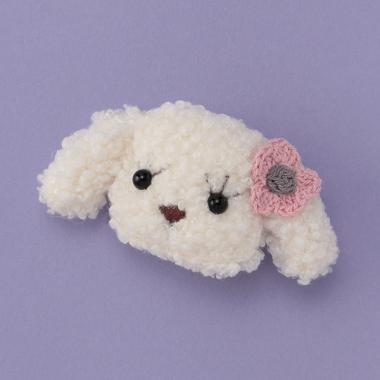 わんちゃんヘアピン