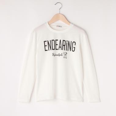 【プチプラ】ラビ子テキスト長袖Tシャツ