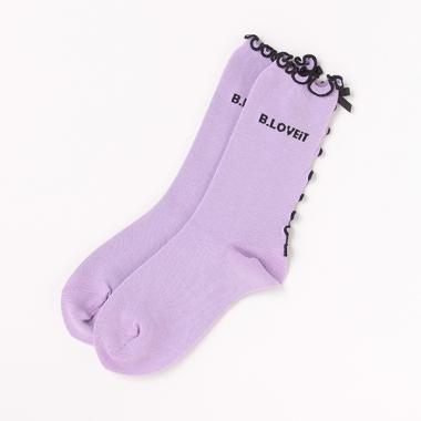 メロウクルー丈ソックス【日本製】