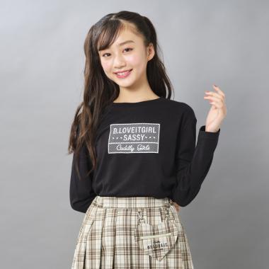 【WEB限定】オーガンパッチプリント長袖Tシャツ