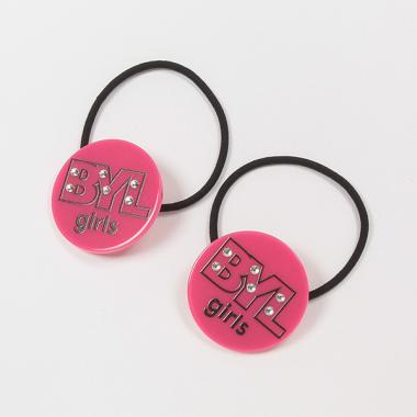 BYLロゴポニー2個セット【日本製】