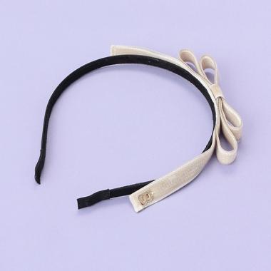 ベルベットリボンカチューシャ【日本製】