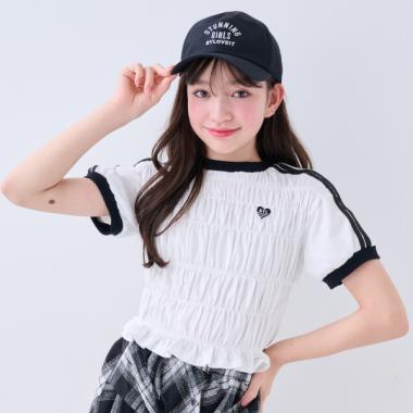 【大好評につき再入荷】シャーリングTシャツ