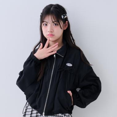 【Cuugal掲載】リボンブルゾン