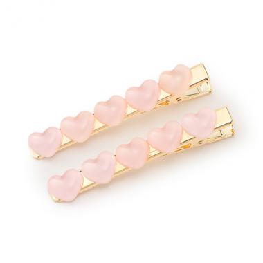 ミニハートクリップ（2個セット）