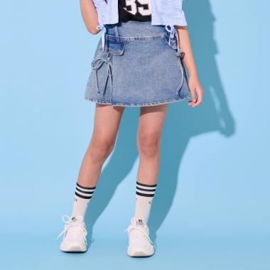 【ニコ☆プチ掲載】ポケットリボンスカート