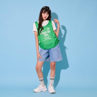 【Cuugal掲載】レース付きハーフパンツ