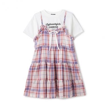 ティアードキャミワンピースTセット