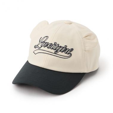 【ニコ☆プチ掲載】バイカラーツイルキャップ