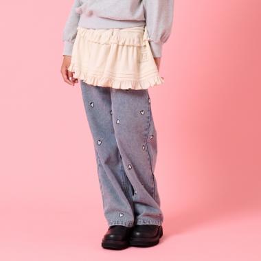 コール楊柳ティアードスカート