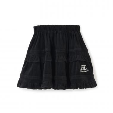 コール楊柳ティアードスカート