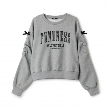 リボンプルオーバー