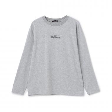 ミニロゴロング丈Tシャツ