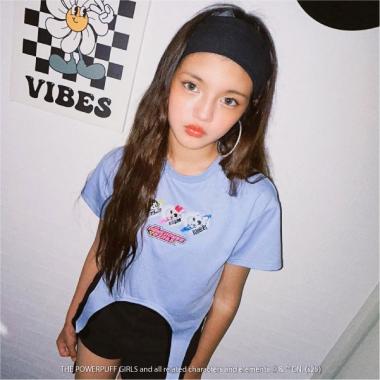 【The Powerpuff Girls】ガーターTシャツ（接触冷感）
