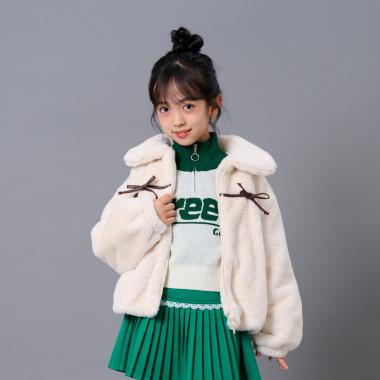 リボンファーブルゾン