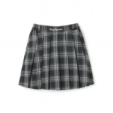 チェックプリーツスカート