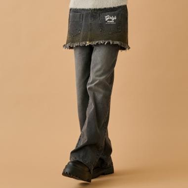 スカートつきパンツ