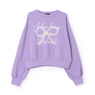 チュールリボンプルオーバー