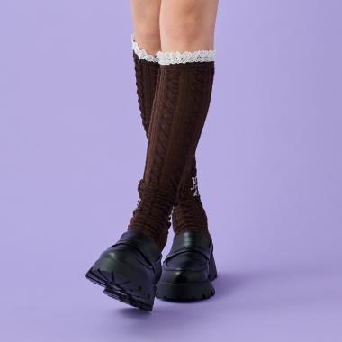 フリルニーハイソックス