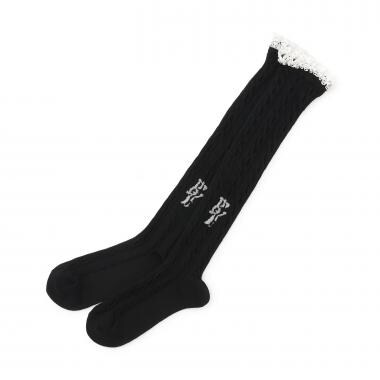 フリルニーハイソックス